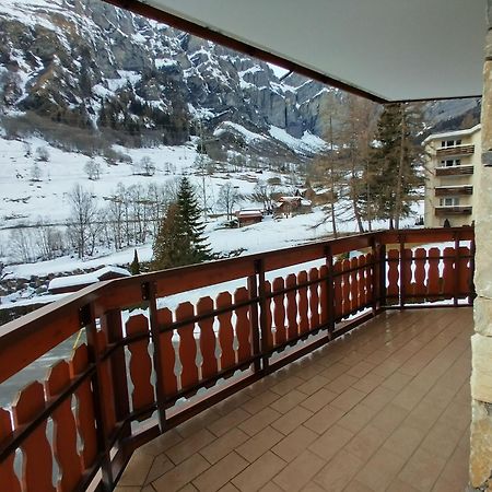 Residence Golf C 21 Leukerbad Bagian luar foto