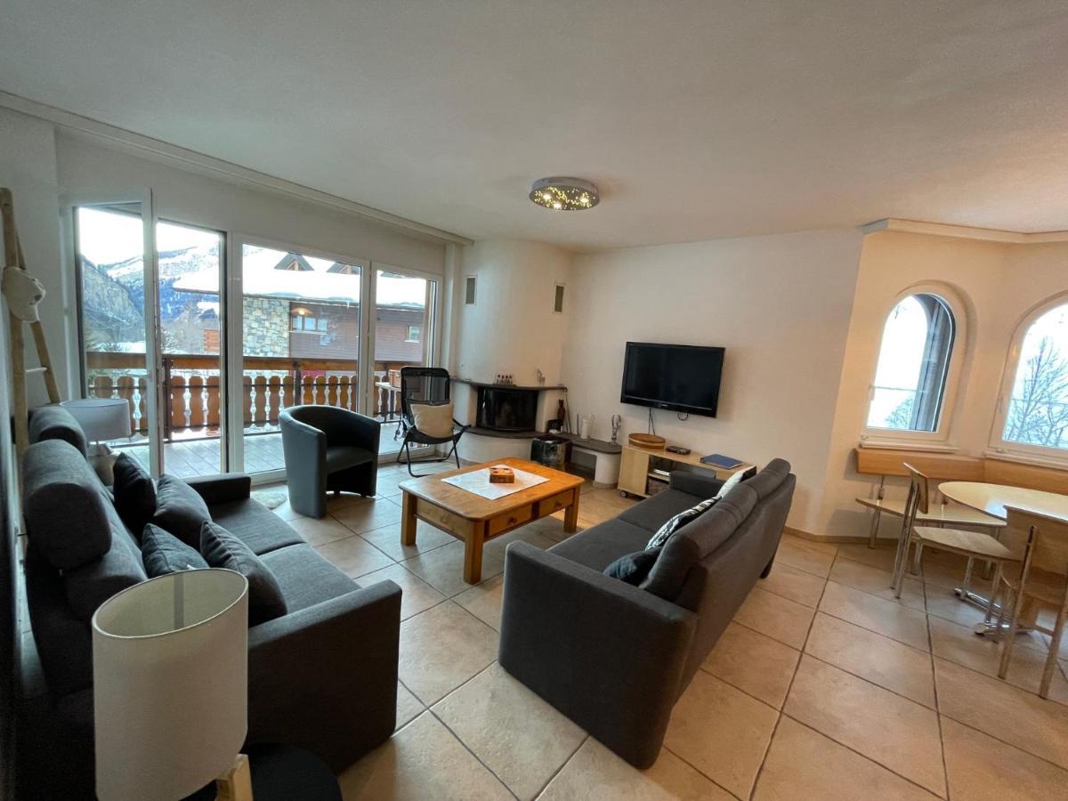 Residence Golf C 21 Leukerbad Bagian luar foto