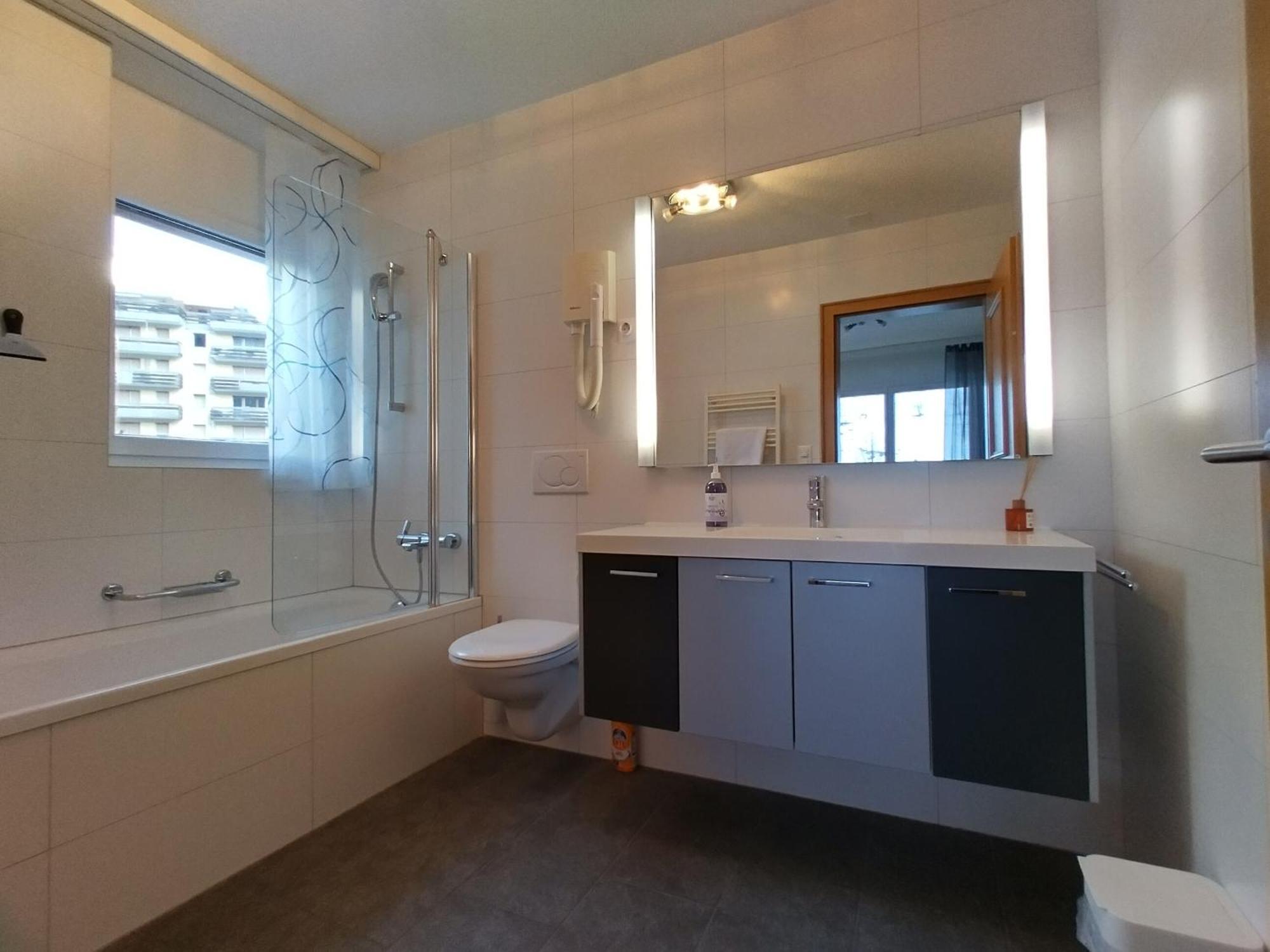 Residence Golf C 21 Leukerbad Bagian luar foto