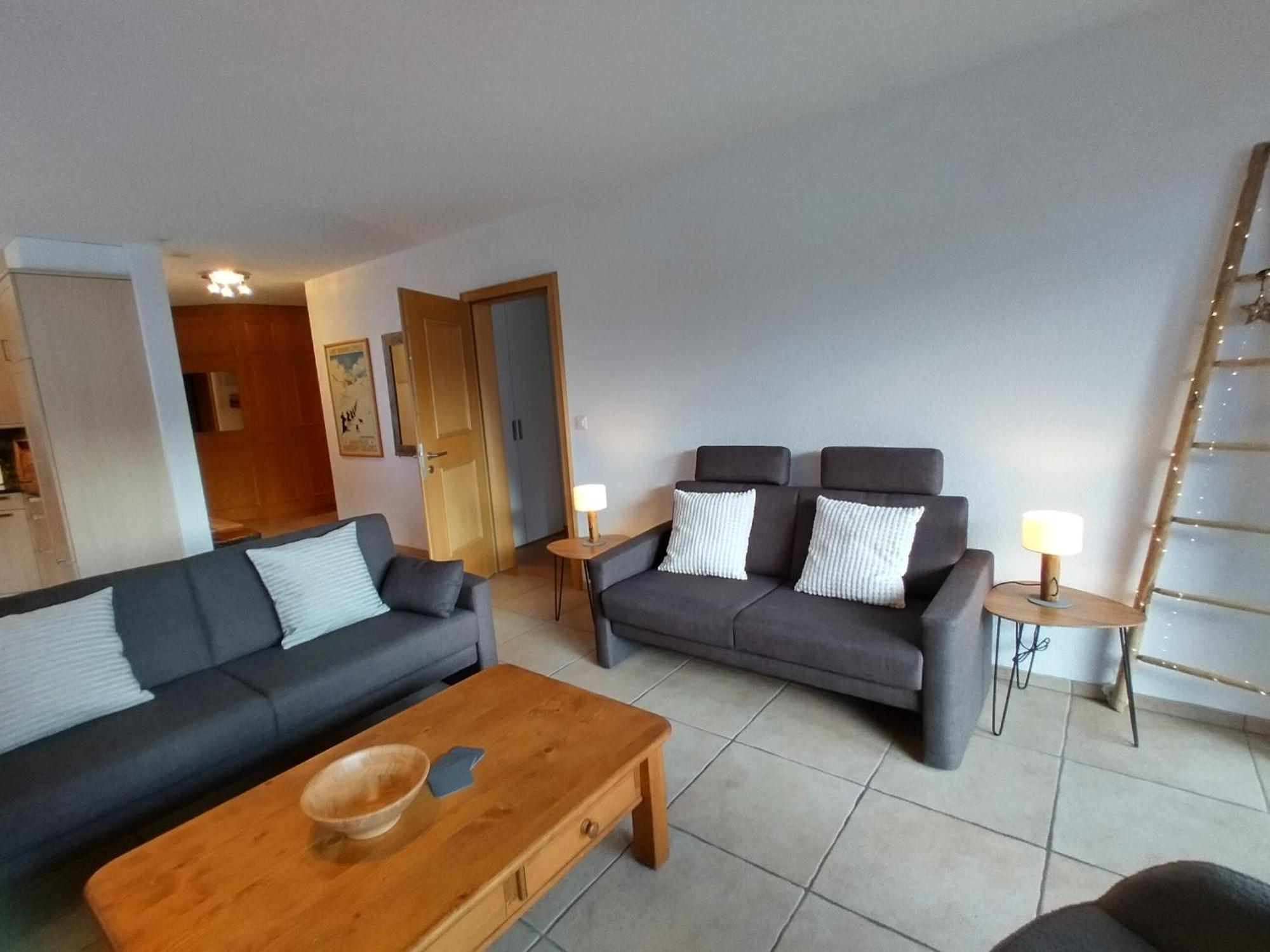 Residence Golf C 21 Leukerbad Bagian luar foto